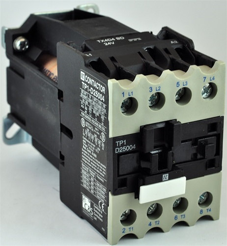 TP1 D25004 GD 4 POLE CONTACTOR 125VDC OPERATING